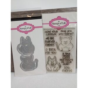 The Stamps of Life Pet Pudgies Stamp and Die Set HSN